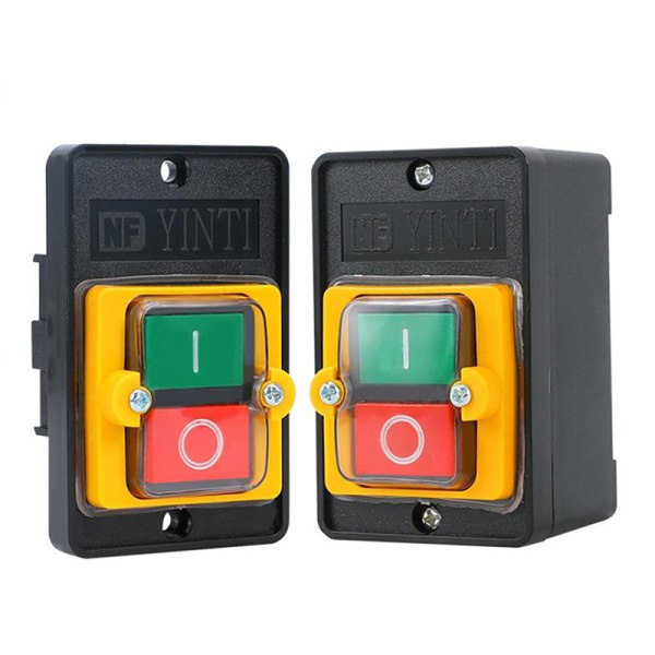 IC Slitstarka hine Switch Push Button Tilbehør til Elektrisk Hjem K KAO-5H-Med Bundboks