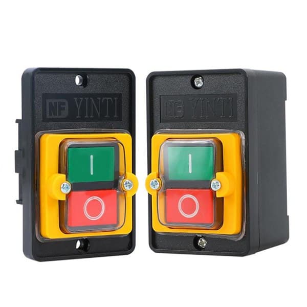 IC Slitstarka hine Switch Push Button Tillbehör för Elektriskt Hem K KAO-5H-Med Bottenlåda