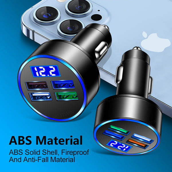 IC QC 3.0 4 USB Billader 3.1A PD Hurtiglading for type C