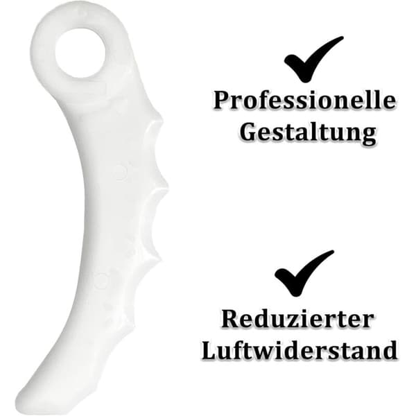 24 Plast Erstatningsblader, 255 mm x 3,6 mm Hode Erstatningsblader, Plastblader for MaKita 198426-9