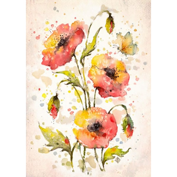 IC 5D DIY Maleri efter tal Kit Smukke Blomster Krystal Strass til Voksne Broderi Kunst Korssting How Tos Vægdækning Soveværelse Stue 30 x 40c