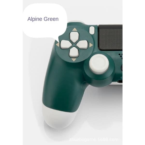 Trådløs spillkontroll for PS4/ Pro/Slim/PC Bluetooth-gamepad Dobbel vibrasjon Rose gull
