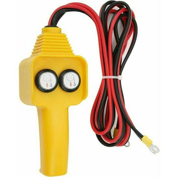 Kablet spilcontroller håndkontrol sæt trykknap stil 12V til 1500lbs-5000lbs spil