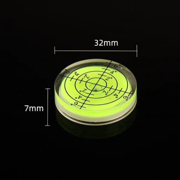 IC Vattenpass, 5 stk, Ø 32 mm diameter, presisjonsnivå
