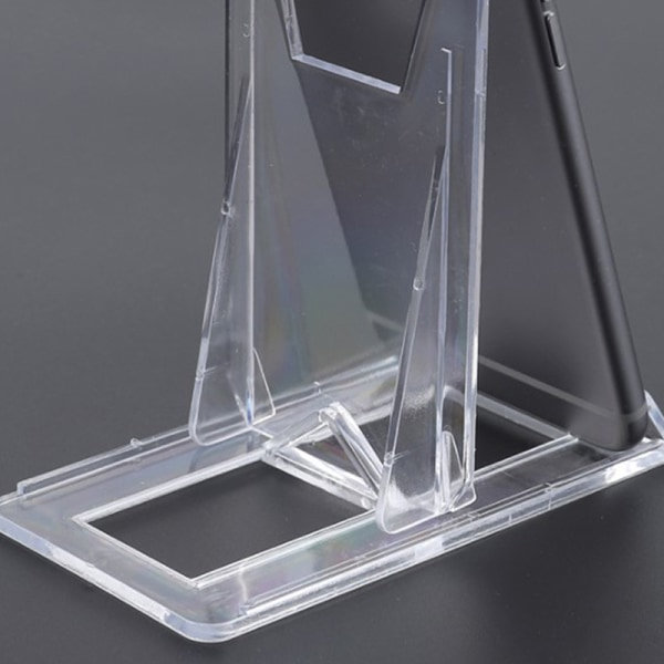 IC 2st Display staffli Justerbar Plastplatta Hållare Stativ Bild