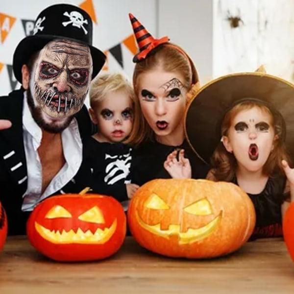 IC Nesloonp Halloween-maski Pelottava, Kauhunaamio Halloween-naamio, Iso Suu Demoni Pelottava klovni