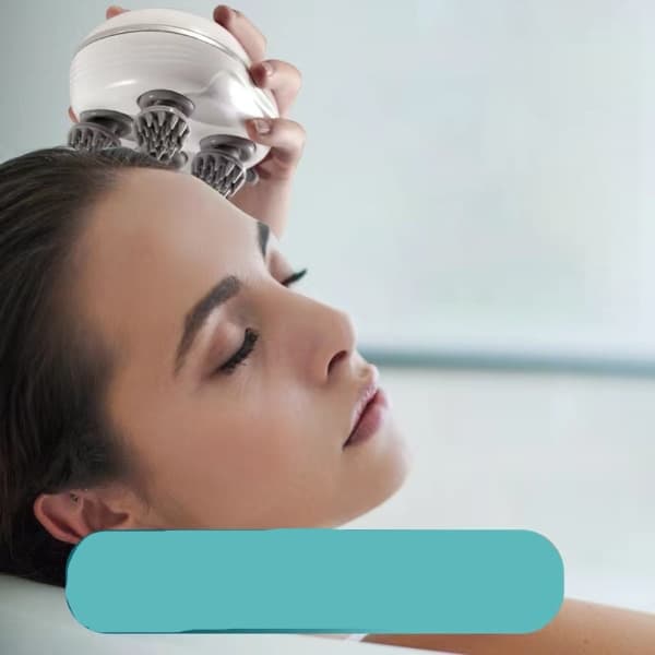 IC Elektrisk Hårbottenmassager, Vattentät Huvudmassage Grön