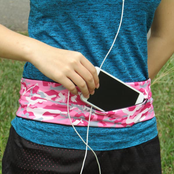IC Utomhus Sport Mobiltelefon Midjepack Hög Stretch Bälte M