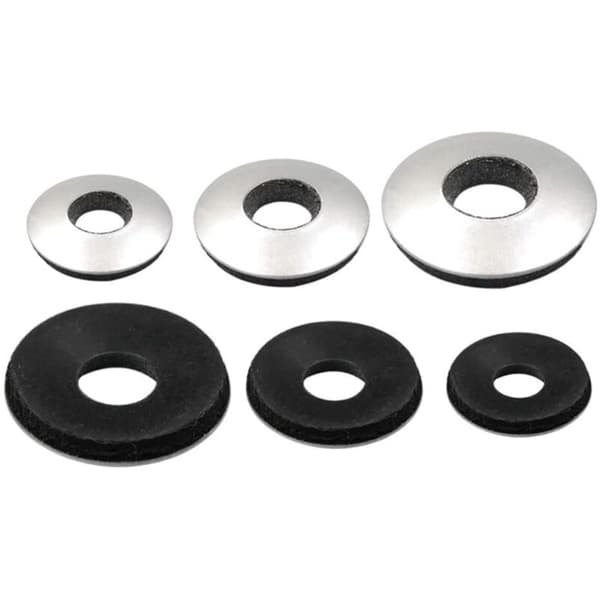Tätningsbrickor med EPDM Neoprenpackning för Självborrande Skruvar (M4.8 14mm (50 st))