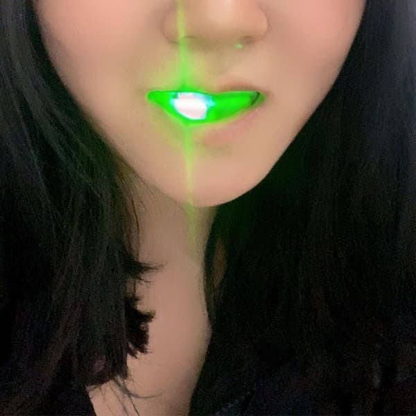 Halloween LED-blinkande tandskydd Självlysande tandskydd