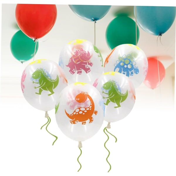 IC Klara ballonger 100 stk Sett Barnfesttilbehør Barnfesttilbehør Transparent ballong Latexballonger Ballonger Festtilbehør Bursdag