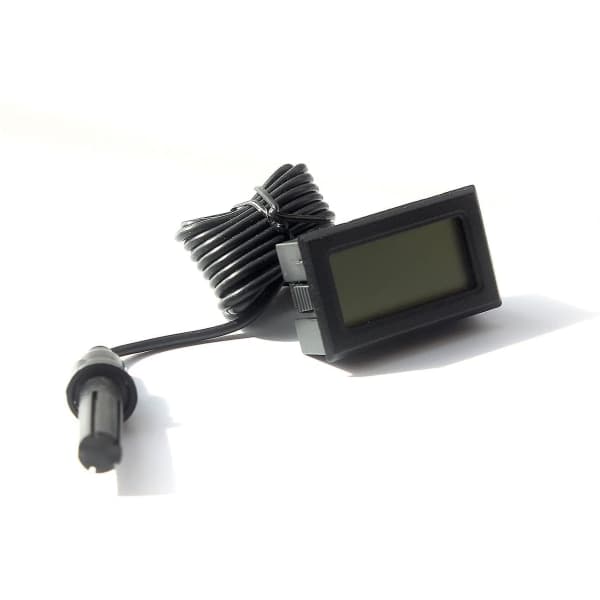 IC Integreret Digital Tuner Termometer Hygrometer Med Ekstern Sonde