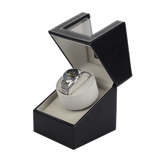 IC Brun Ultratyst Rotationsvarv per Dag Watch Winder Box Smycken Watch Box