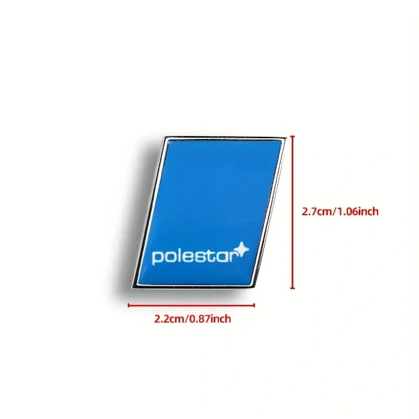 Emblem Polestar 2,2x2,7cm 1-pak til Volvo