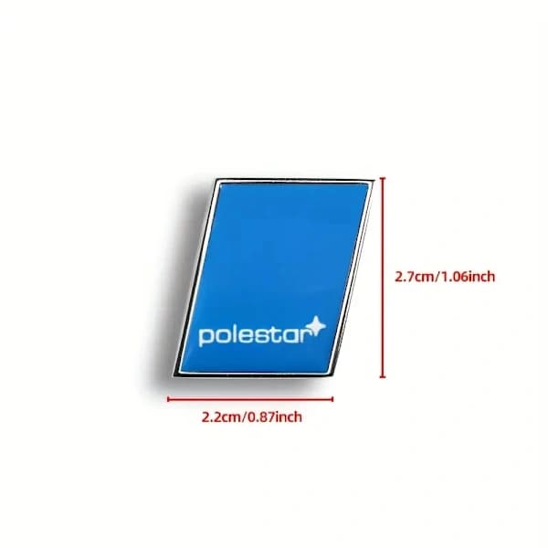 Emblem Polestar 2,2x2,7cm 1-pakning for Volvo
