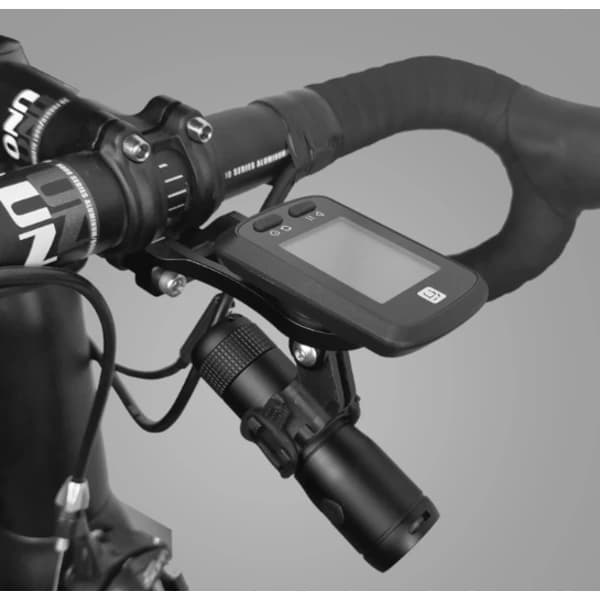 Cykeldatorfäste Garmin/Bryton Svart Sort