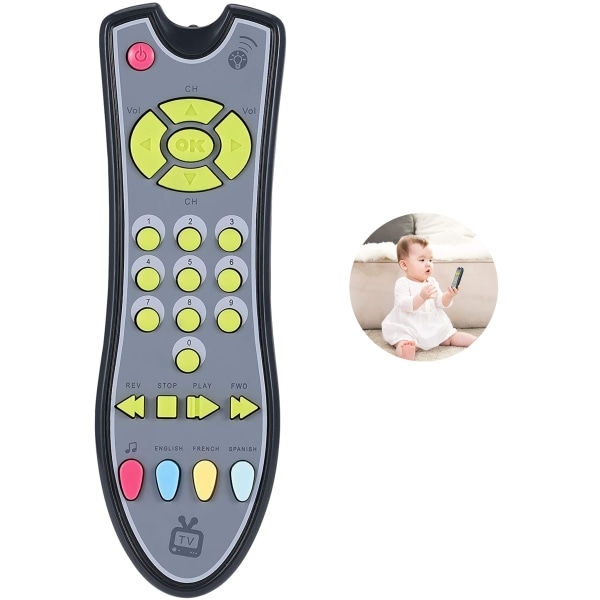 IC Baby fjärrkontroll leksak, fjärrkontroll leksak för baby