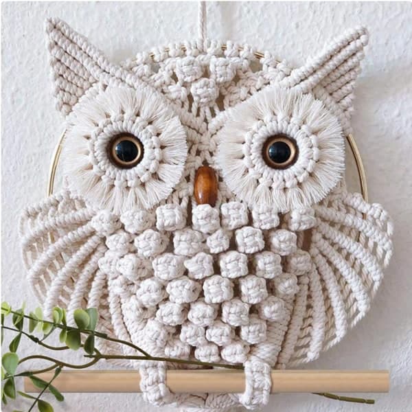 IC Uggla Väggbonad Konstnärlig Handvävd Boho Dekoration 15cm*60cm