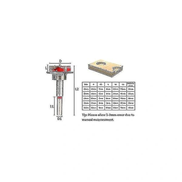 35mm Hinge Drilling Jig Drill Set Concealed Hinge Drill Guide Locator Tool for Cabinet Hinges and Mounting Plates, for Woodworking