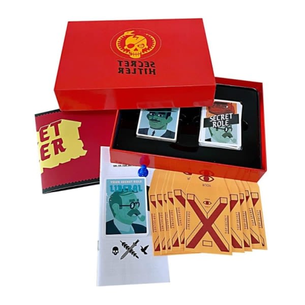 Secret Hitler kortspill - for voksne 5-10 spillere - C C