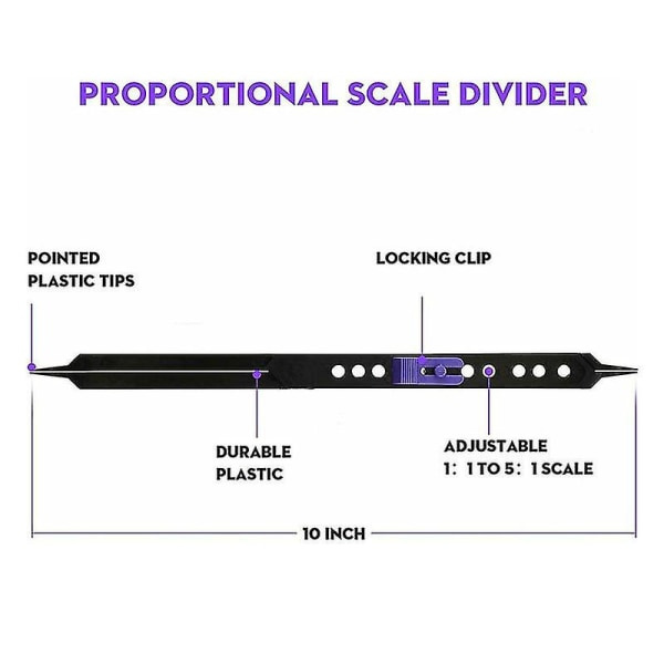 IC CNE 10 tommer proportionel skaladeler