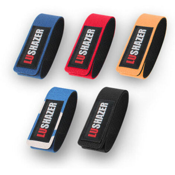 IC Elastisk fiskespøbelte, elastiske fiskespøband for fiskesnøre og fiskesnøre, Fonepro 5 stk