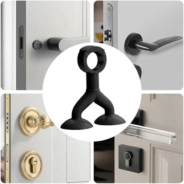 Silicone Door Stop, Anti-Collision Door Handle Stop, Door Handle Wall Protector, Anti-Collision Door Handle Guard