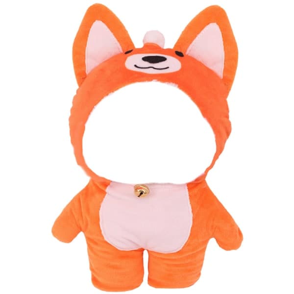 IC Bløde Dyredukker Tøj Til 30 cm Gul And Kawaii Plys Til A3