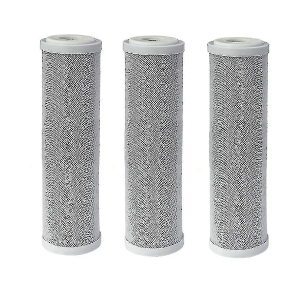 3st 10\" Cto vattenfilter med aktivt kol, vattenfilterpatroner