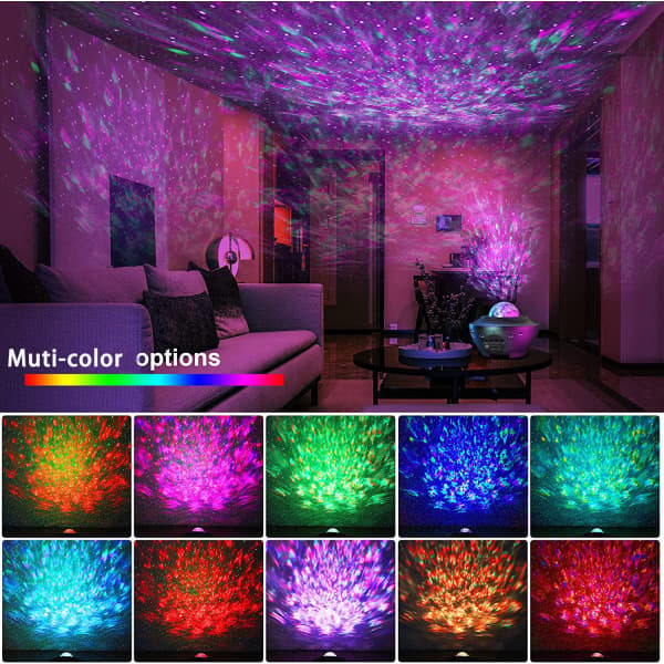 Kreativ multifunksjons LED-penn Spinning Dekompression Gyro Metall Kuglepenn rød