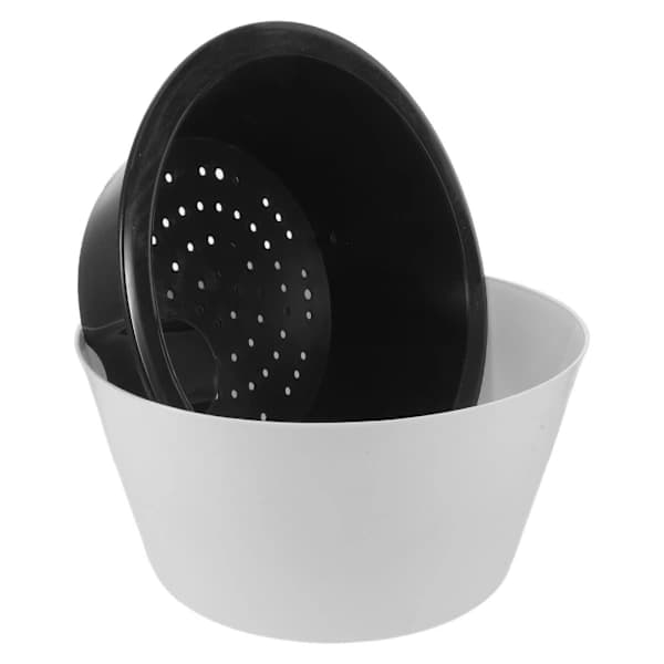 Stor diameter harpiks blomsterpotte dekorative potter utendørs for planter 1x 1x
