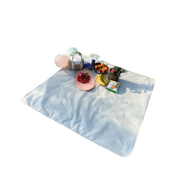 IC Picknickmatta, Strandfilt, Fuktmatta, Grön Mesh, 1,5*2m
