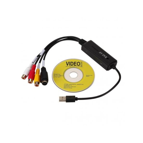 IC Video og Lyd Usb2.0 Capture Card understøtter dobbelt system