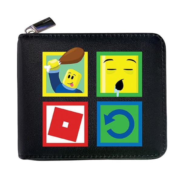 IC Roblox PU Vikbar Plånbok Kort Plånbok Plånbok Korthållare