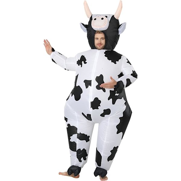 Inflatable cow costume for adults, inflatable, for Halloween, party and show