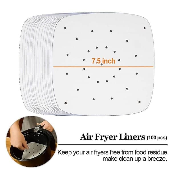 Airfryer-tilbehør for Philips Airfryer, Cosori og Deluxe Deep-- 7-inch