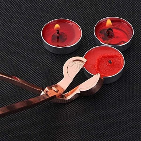Ljusset Ljusbrandsläckare, Ljussax, Ljuskrok, Aromaterapi, Rapie Set, Roséguld