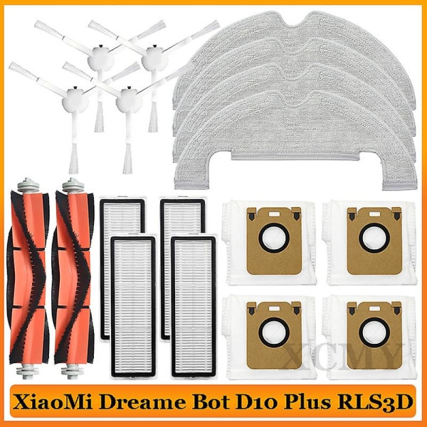 Xiaomi Dreame Bot D10 Plus Rls3d -robotti-imurin varaosat
