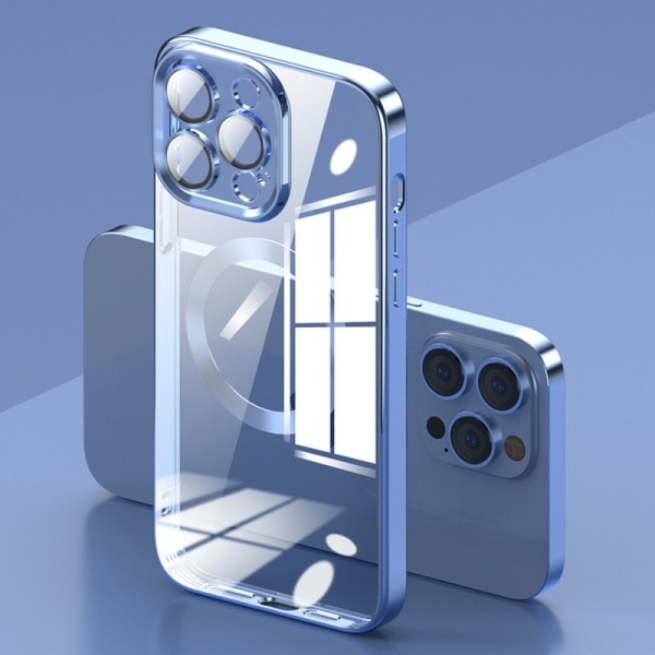 IC-etui til iPhone 14 Pro, iPhone 14Pro telefonveske Blå