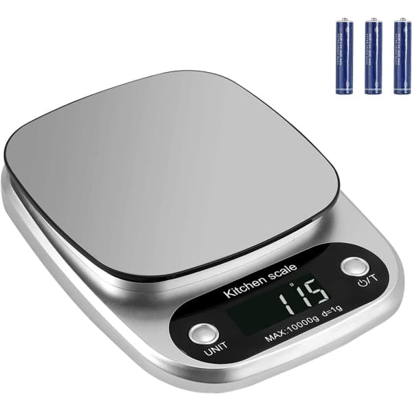 IC Digital Kökssvåg 10KG, med stor LCD-skärm