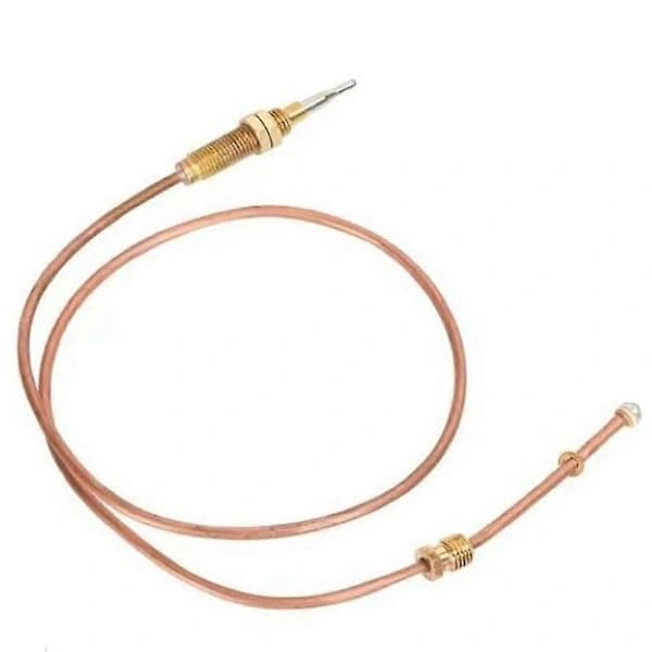 Propan Eldstad Flamskyddsventil Kit Med 600mm Termoelement Metall Ersättning för Gas Eldstad Som Visas As Shown
