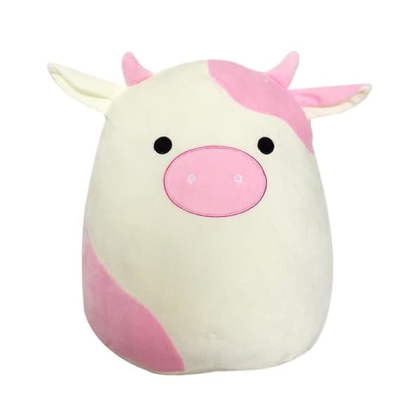 IC 20 cm Plyschleksak Doll Kudde Present-ko Rosa Vit -1