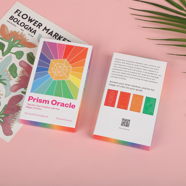 IC Nye kort Prismor Oracle Card Skjebne Spådom Familie Fest Papir Flerfarget En Størrelse