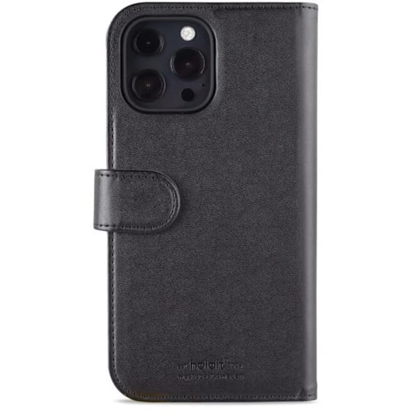 Holdit Lommebokveske Magnet iPhone 13 Pro Max Svart