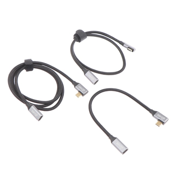 IC 100W Gen2 Type-C USB 3.1 naar USB-C Man Verlengkabel Data 0.25M