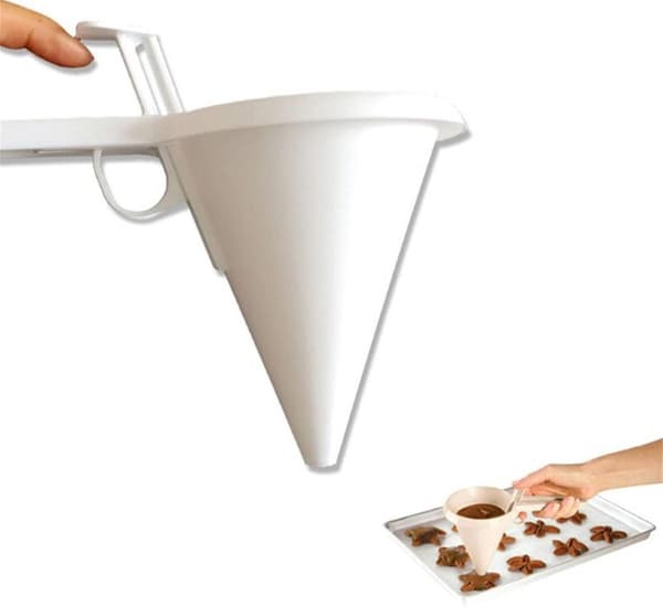 Chocolate Funnel - Batter Dispenser - Pouring Funnel - Cream Glaze - Candy - Chocolate Baking Mold - Batter Funnel - Modern - Home Kitchen