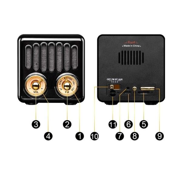 IC Kannettava Bluetooth-kaiutin Bluetooth 4.2 langaton kaiutin
