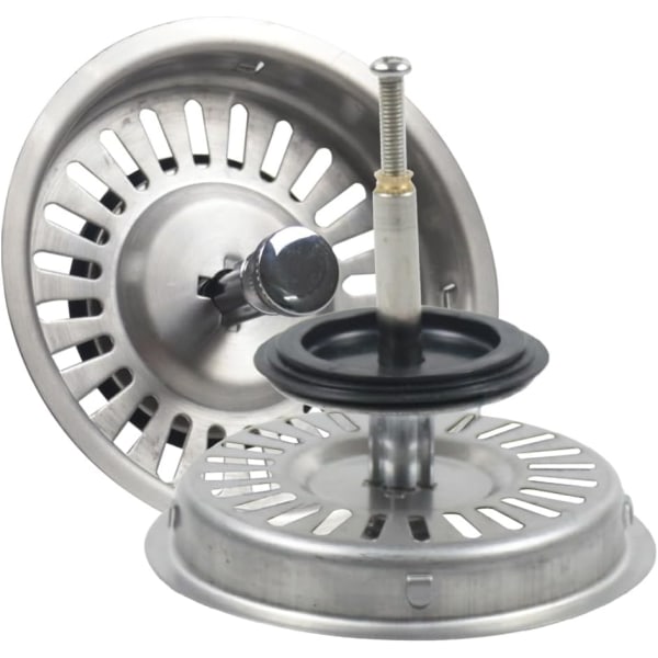 IC Qs229c002*2-U 92 mm Gammel Diskvasksafløbsprop 2-pak, 9,2 cm