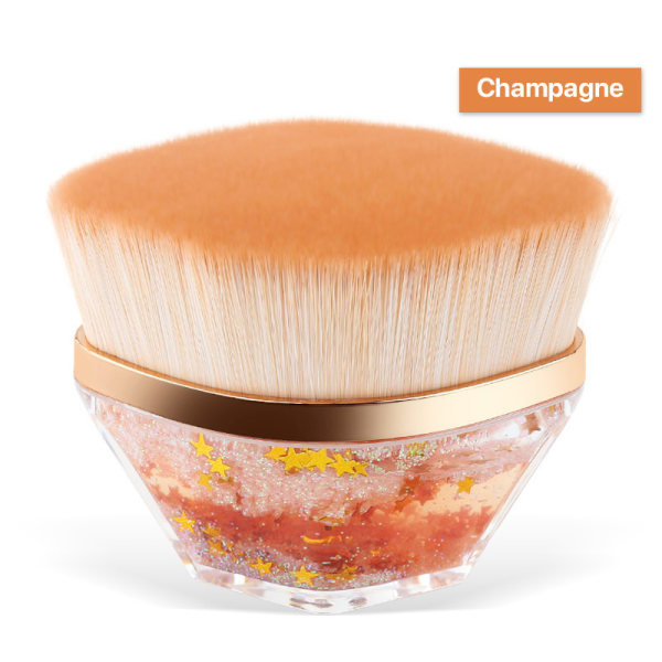 IC 1 st Makeupborste Magic Brush Spårlös Foundationborste Flytande G Champagne
