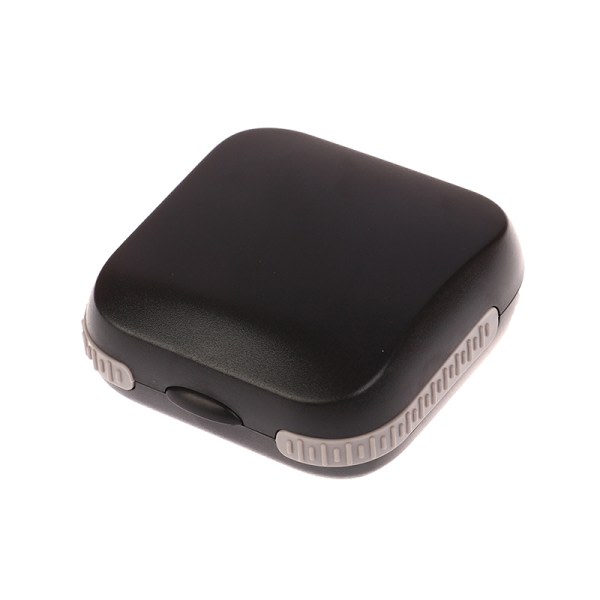 IC Bärbar förvaringsbox för hörapparater Vattentät case fo Black